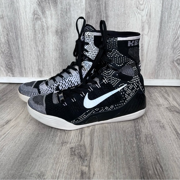 Nike Kobe 9 IX Ninth Elite BHM Black History Month Mens Size 8 704304-010 - Picture 1 of 16